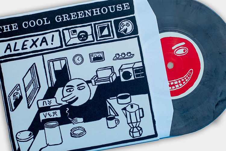 7" eco-mix vinyl in printed sleeve.