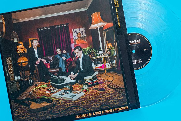 Clear vinyl 12" record with printed inner sleeve.