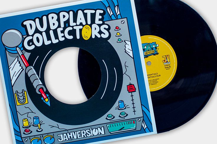 ten inch vinyl with cutout sleeve