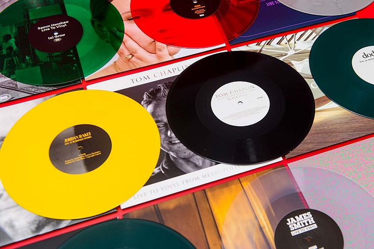 Colour vinyl and sleeves