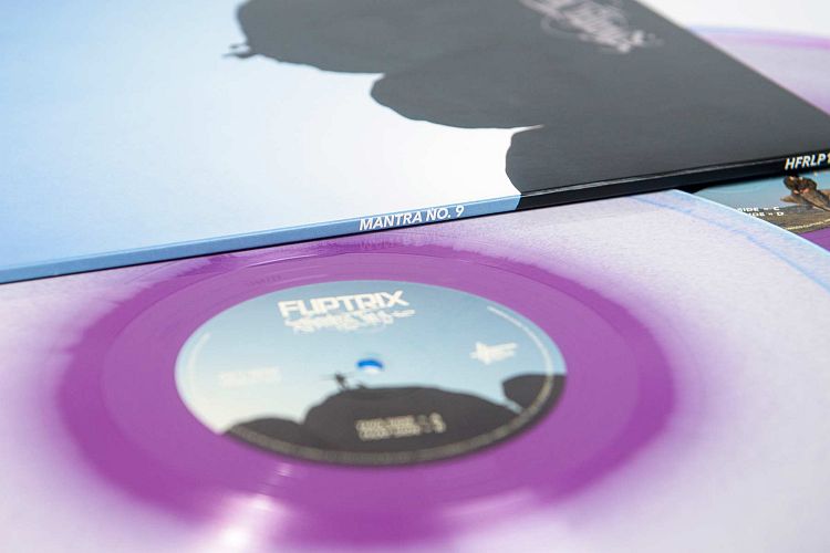 Colour in colour double vinyl with 5mm spine.