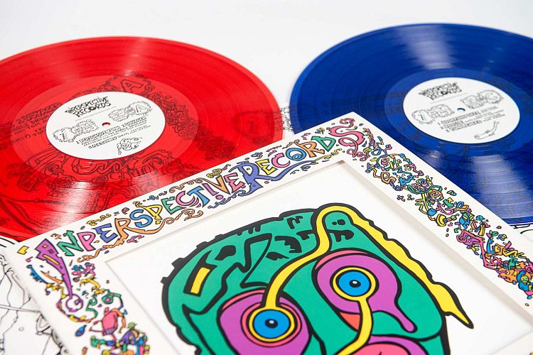 Transparent colour vinyl options.