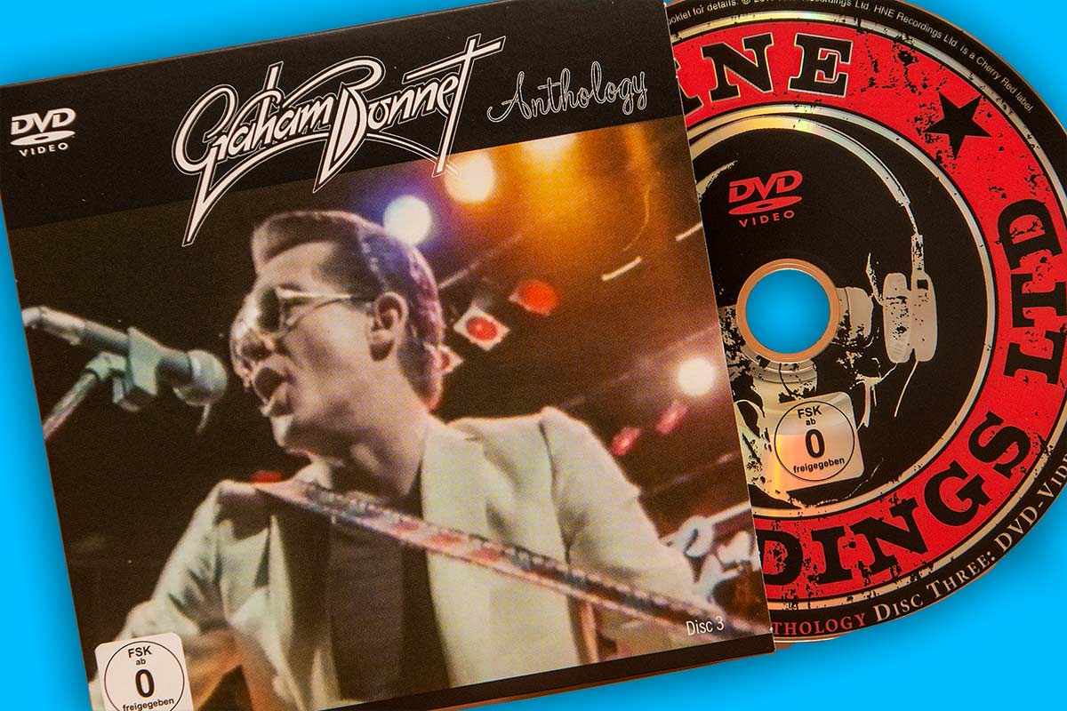DVD in card wallet - Graham Bonnet