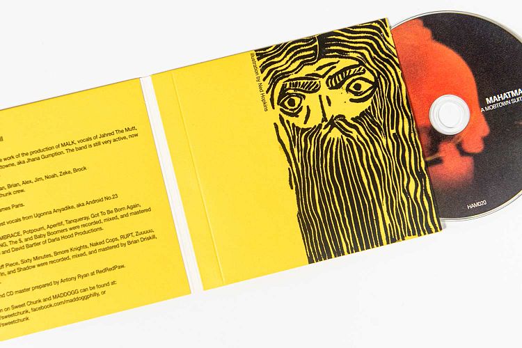 4 page CD digisleeve - Mahatma X