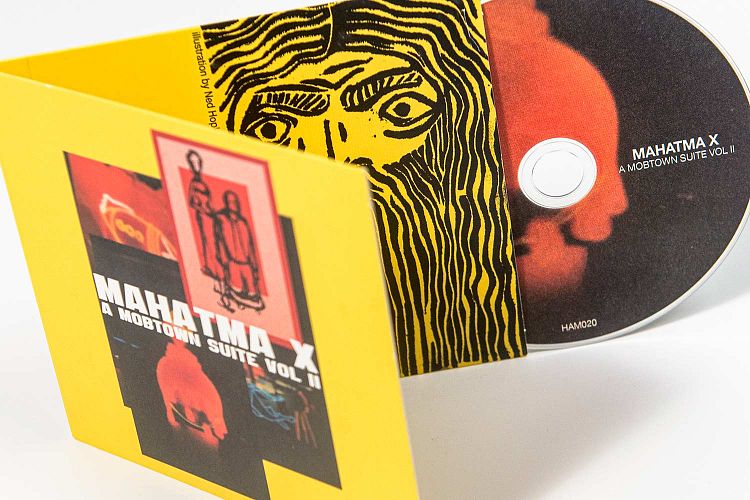 4 page CD digisleeve - Mahatma X