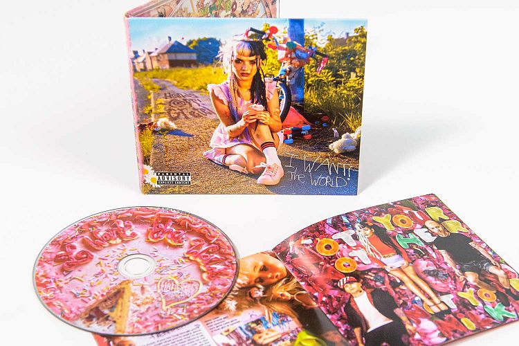 4 page Digipak with booklet