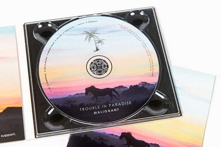 CD digipak and booklet