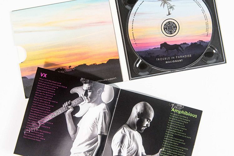 CD digipak 4 page with booklet