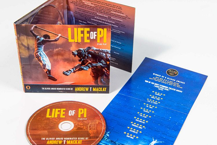 6 page Digipak with 4 page booket and CMYK onbodyig