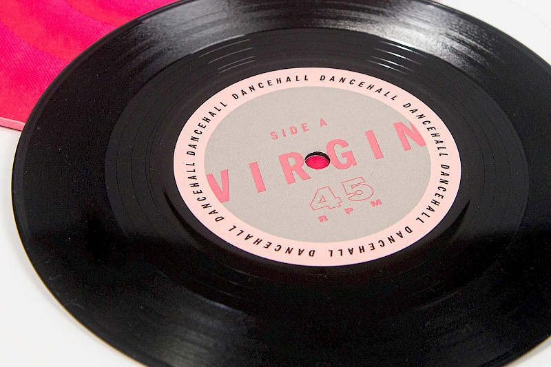 45 rpm 7 inch vinyl record