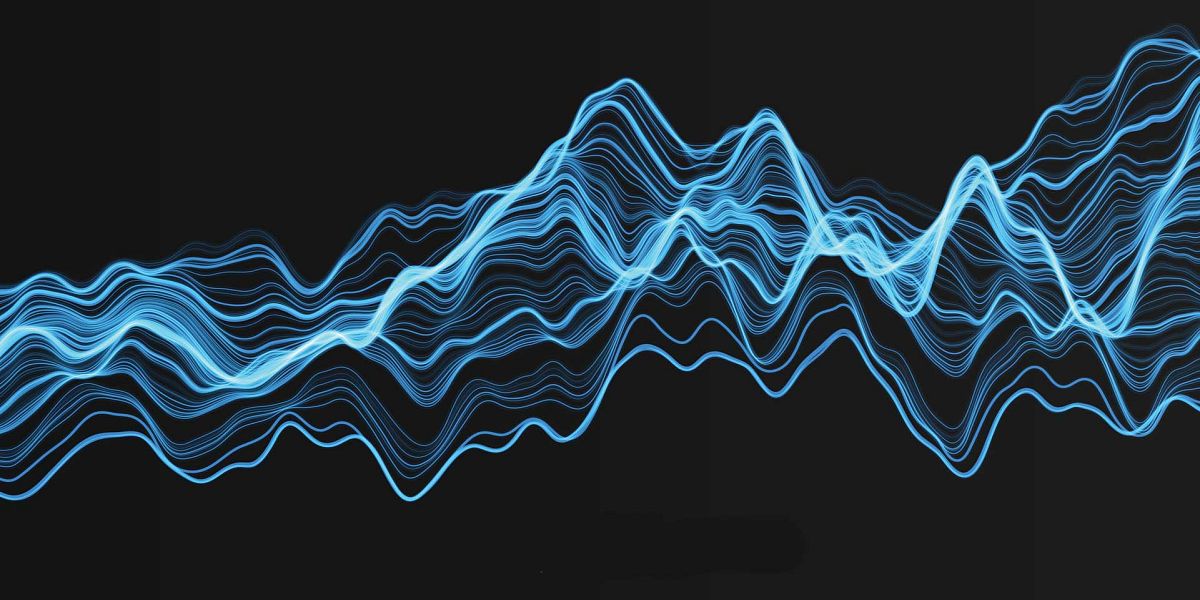 Audio wave depicting pre-echo